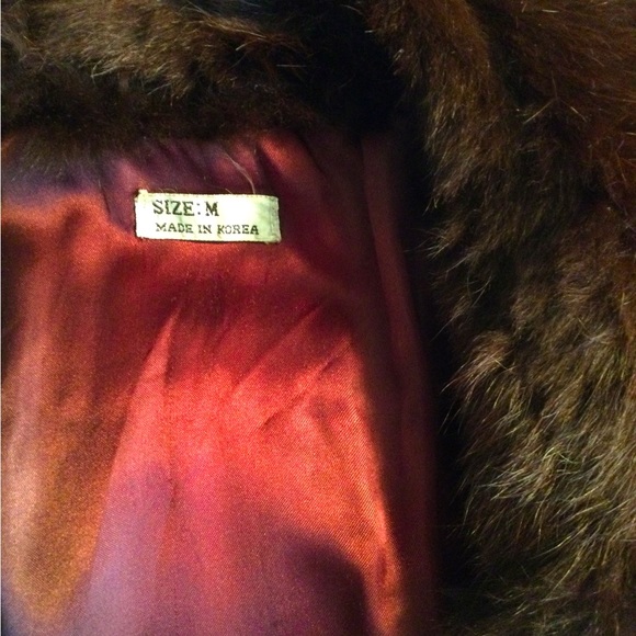 Rabbit Fur Coat - Picture 3 of 5